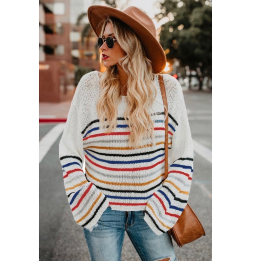 HP!! Retro Cropped sweater